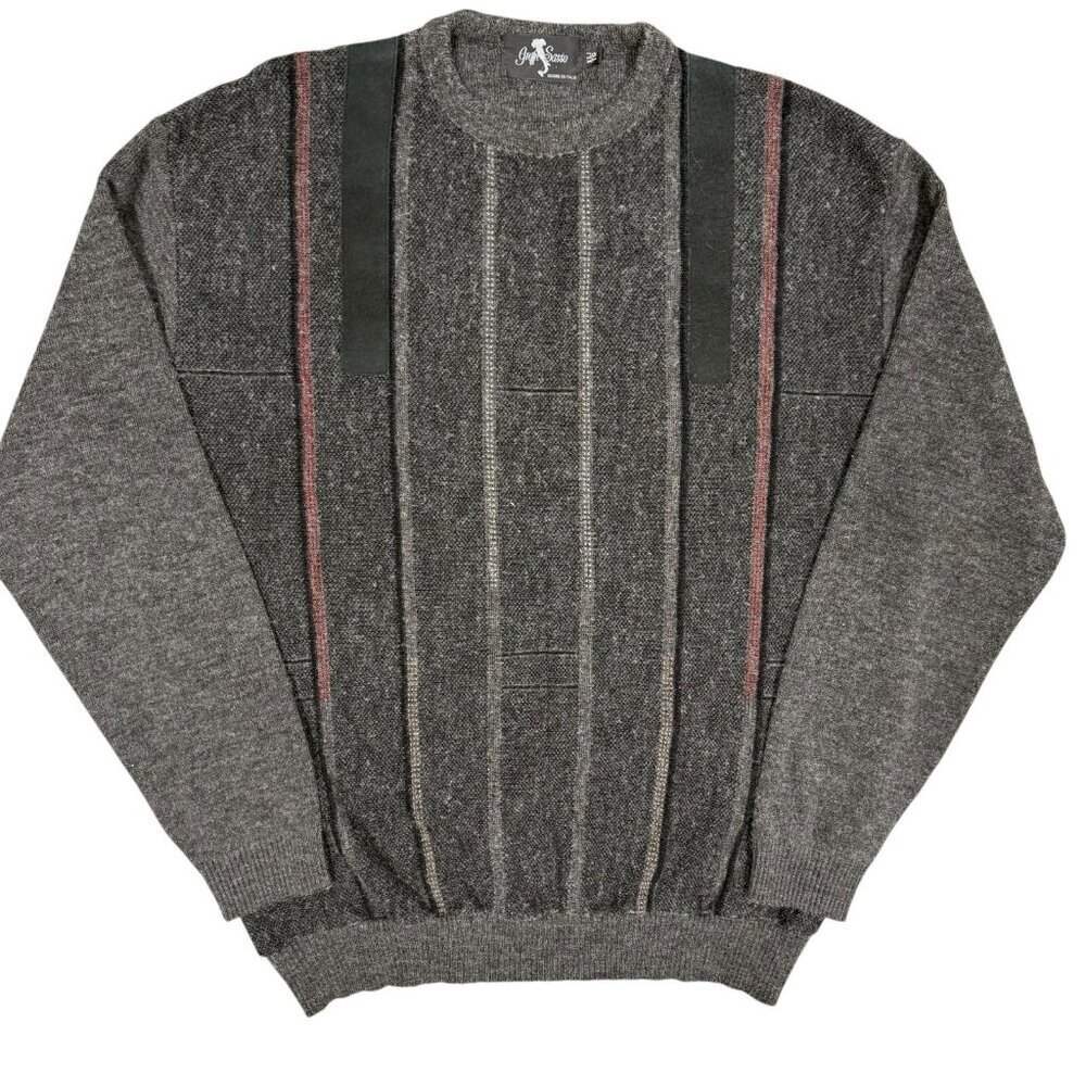 Vintage Gran Sasso Wool Blend Knit Sweater Made in Canada XL